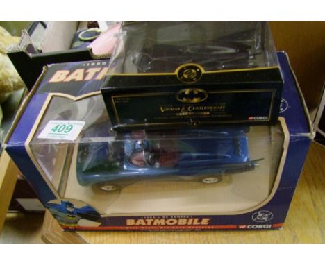 Corgi Boxed 1960's Comic Batmobile : together with similar Vintage &amp; Contemporary Item(2) 