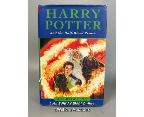Harry Potter and the Half Blood Prince by J.K. Rowling. Hardback first edition 2005, ISBN 0 7475 8108 8 / AN24