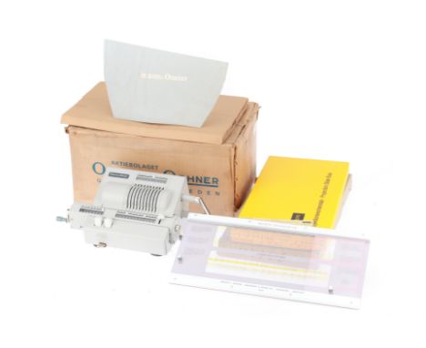 Vintage Calculating &amp; Computing, boxed Aristo Overhead Projector Slide Rule, in original box with instructions, and a 'Ak