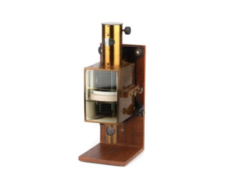 A Good Lord Kelvin Multicellular Voltmeter, English, c.1910, engraved to the solvered plaque at the top 'Lord Kelvin's Patent
