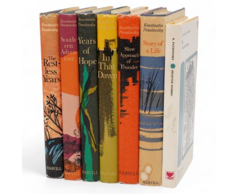  Paustovsky, Konstantin  - 'Story of a Life', complete set of six volumes , 1964-1974 first English edition translated by Man