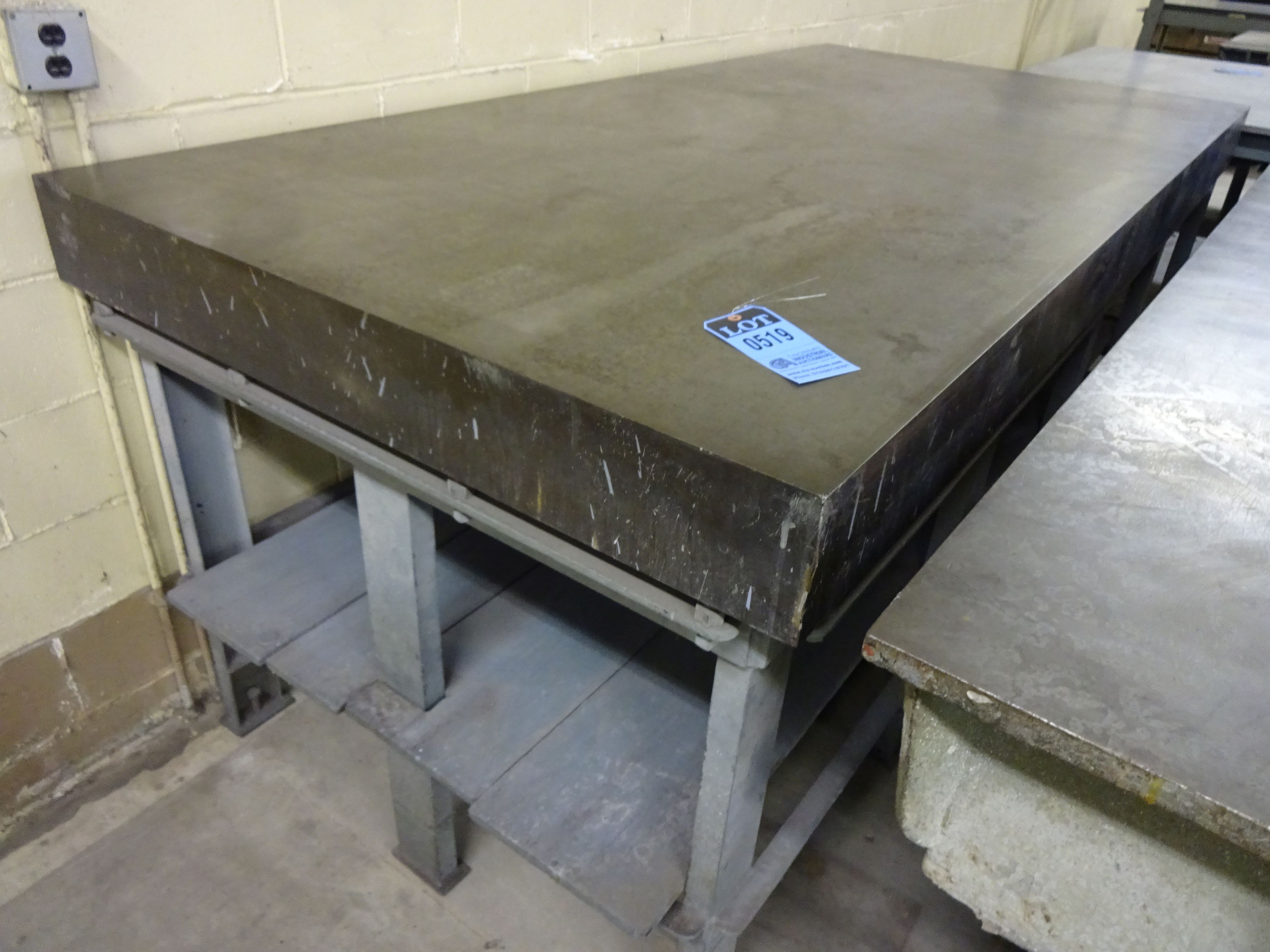 { Choice of lots 519, 520 } } } } } } } } } } } } } 48" X 96" X 6