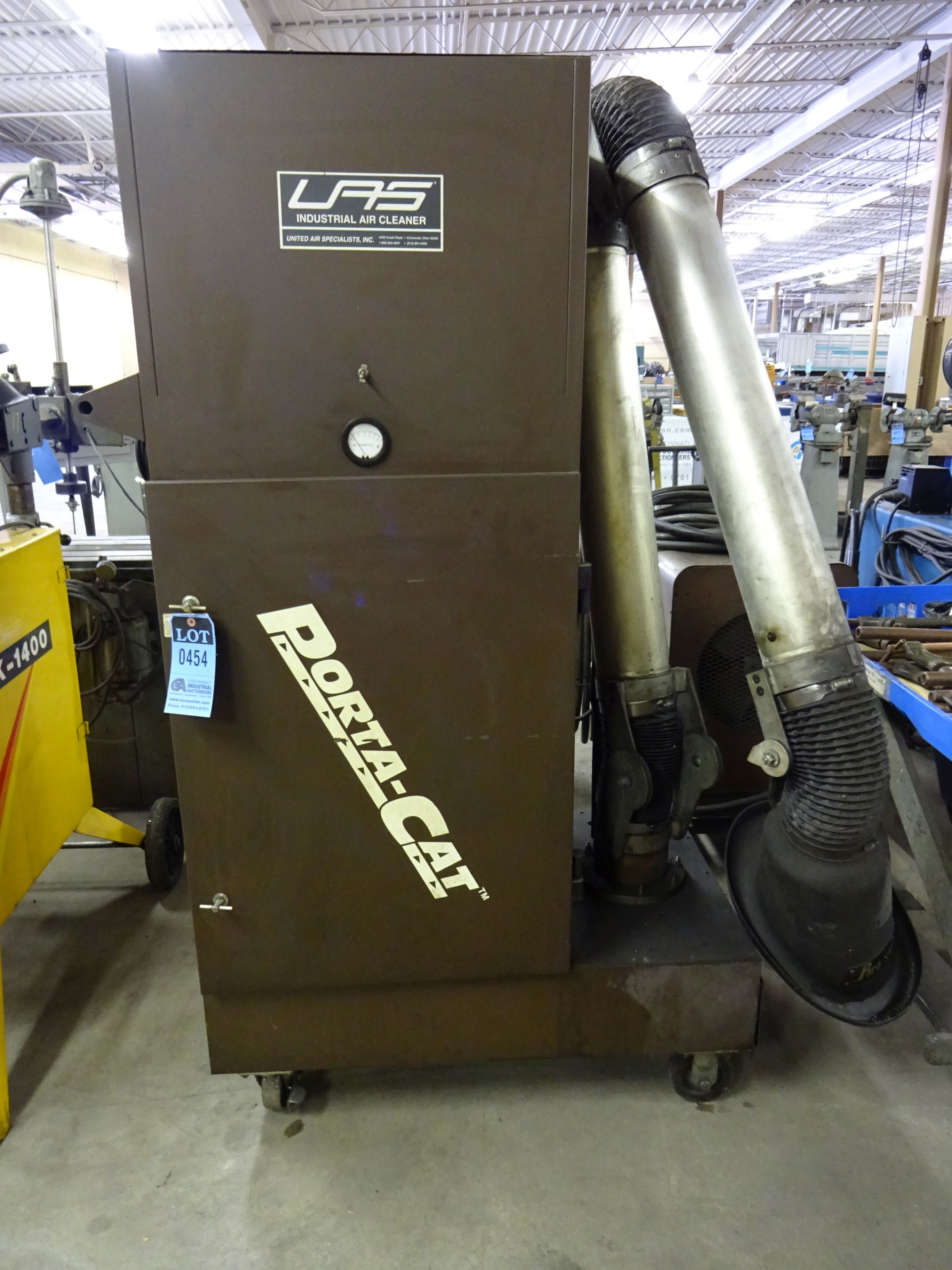 LAS INDUSTRIAL AIR CLEANER PORTACAT DUST COLLECTOR