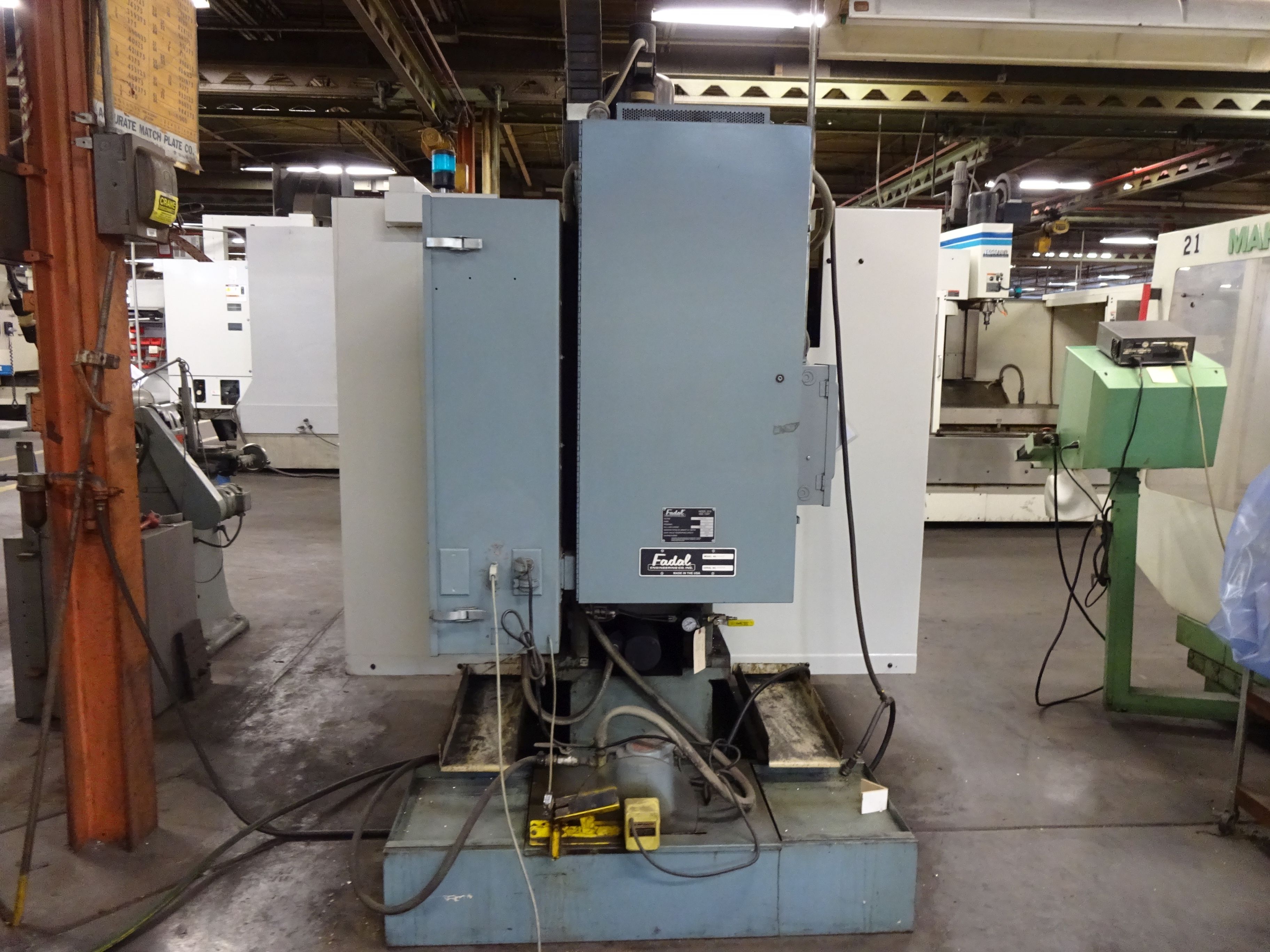 FADAL MODEL VMC15 CNC VERTICAL MACHINING CENTER; S/N 9402704, FADAL CNC