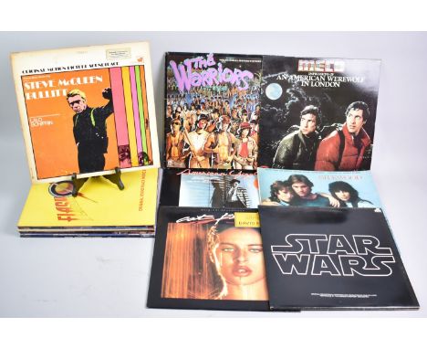 A Collection of Various Vintage LPs, Film Soundtracks to include Bullitt, Star Wars Etc