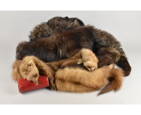Three Vintage Fur Stoles