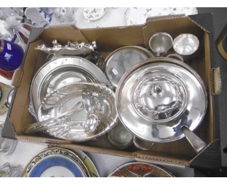 QTY OF SILVER PLATE