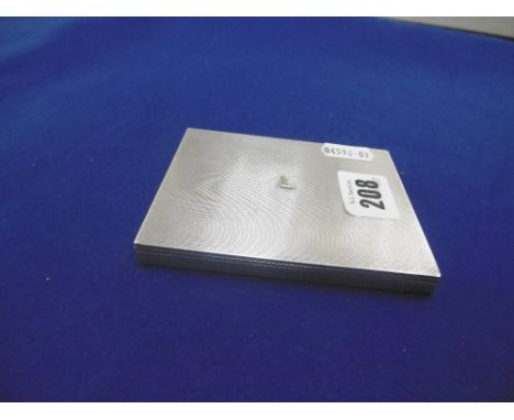 HM SILVER CIGARETTE CASE, 6 ounces