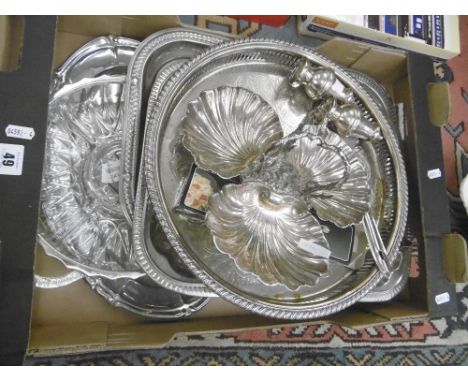 QTY OF SILVER PLATE