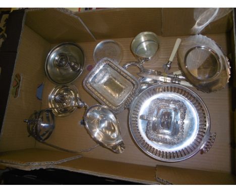 QTY OF SILVER PLATE