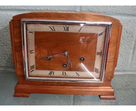 Art Deco mantle clock by CWS Ltd of London - Working