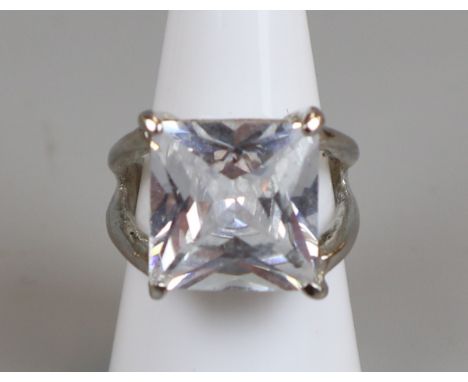 Large stone set costume ring