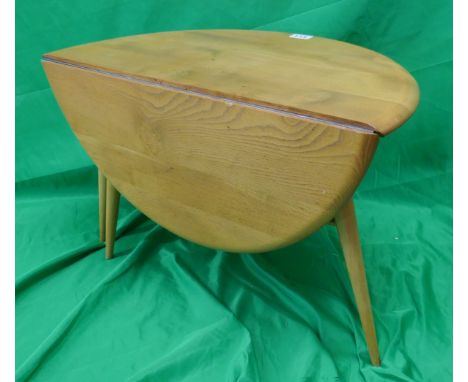 Ercol blonde elm drop-leaf coffee table