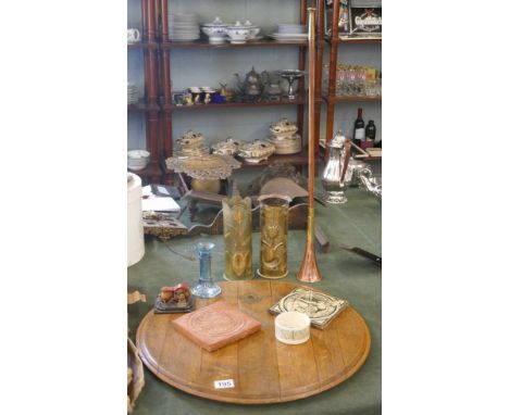 Collectables to include trench art