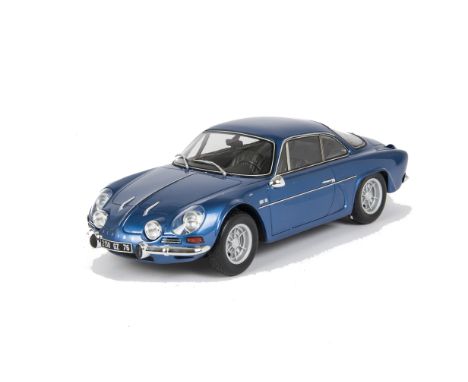 Otto Models Renault Alpine A110 1600S, A boxed 1:12 scale model in alpine blue livery, (G014), E, Box G-E 