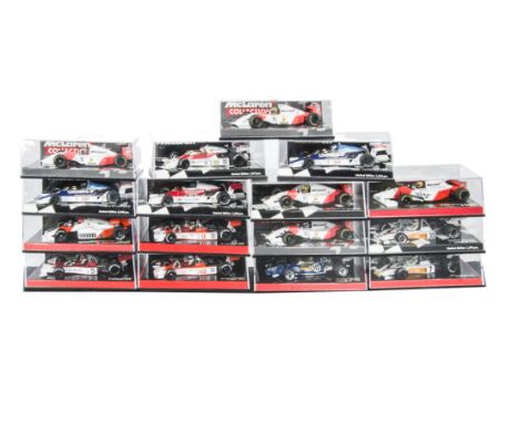 Minichamps 1:43 Scale F1 Models, A cased collection of McLaren models, comprising limited edition, Edition 43 models, 784329 