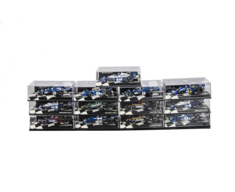 Minichamps 1:43 Scale 1970S/80S F1 Models, A cased collection of Tyrells, comprising limited edition, 770004 Depailler, 83000