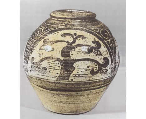 Bernard Leach (British, 1887-1979) Tree Jar, 1974 71/100, signed and numbered in pencil (in the margin) lithograph 44.5cm x 3