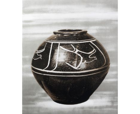 Bernard Leach (British, 1887-1979) Black Jar, 1974 63/100, signed and numbered in pencil (in the margin) lithograph 48cm x 40