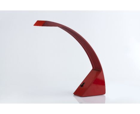 Marco Zotta (Italian, b.1945) for Compagnia Italiana Lumi 'Arcobaleno' desk lamp designed in 1969 epoxy coated molded alumini