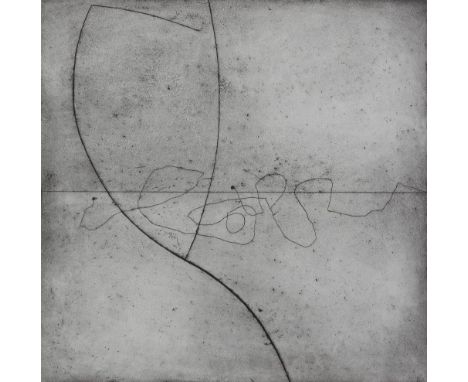 Victor Pasmore (British, 1908-1998) Untitled, from The Rothko Memorial Portfolio etching stamped 'PROOF', unsigned 39.5cm x 3