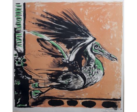 Graham Sutherland (British, 1903-1980) The Bird 60/65, signed and numbered in pencil (in the margin) lithograph 43cm x 43.5cm