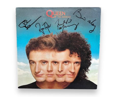 Signed Queen The Miracle LP, Queen Box Of Tricks &amp; Other Signed Items. Signed The Miracle vinyl, no COA. Provenance comes