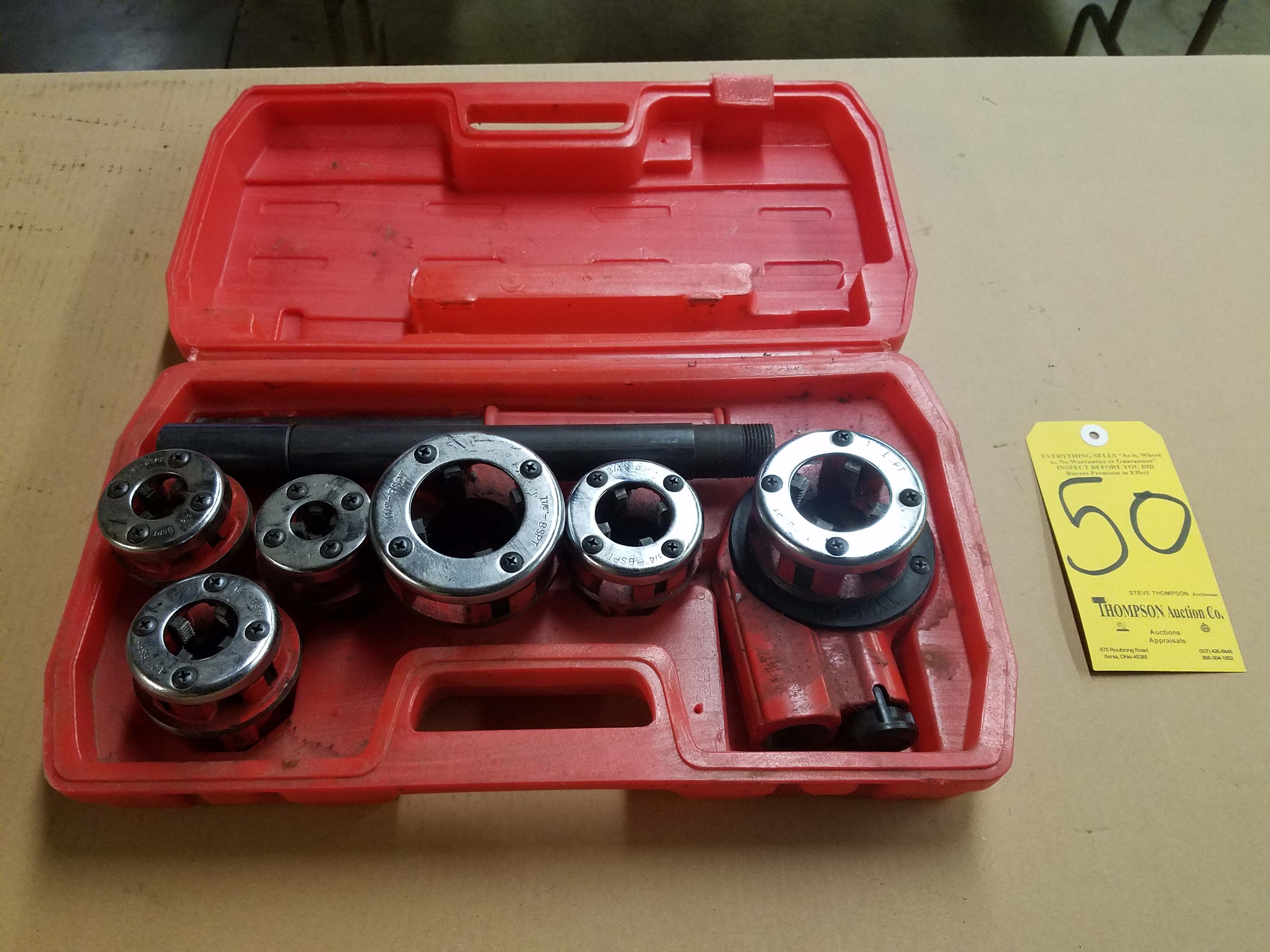 Pipe Threading Set