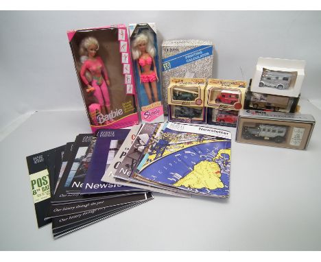 Barbie - Sindy - Corgi - Lledo - A group of items including Monte Carlo Sindy, Barbie Gymnast, Corgi Rolls Royce Ghost, Citiz