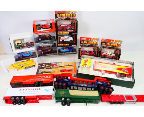 Bburago - Corgi - Altaya - A group of boxed diecast model vehicles in various scales, together with a group of unboxed Corgi 