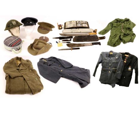 A Small Quantity of Militaria Relating to 4042000 L.A.C. Frederick Hustwitt R.A.F. and Royal Army Medical Corps, including an