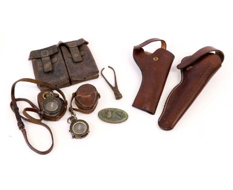 A First World War Verner's Pattern VII Prismatic Pocket Compass by Short &amp; Mason Ltd., London, numbered 42514 and dated 1