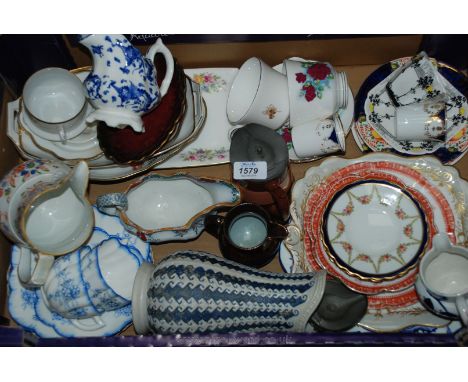 A large quantity of vintage and older Cups, saucers, tea plates and jugs, etc.