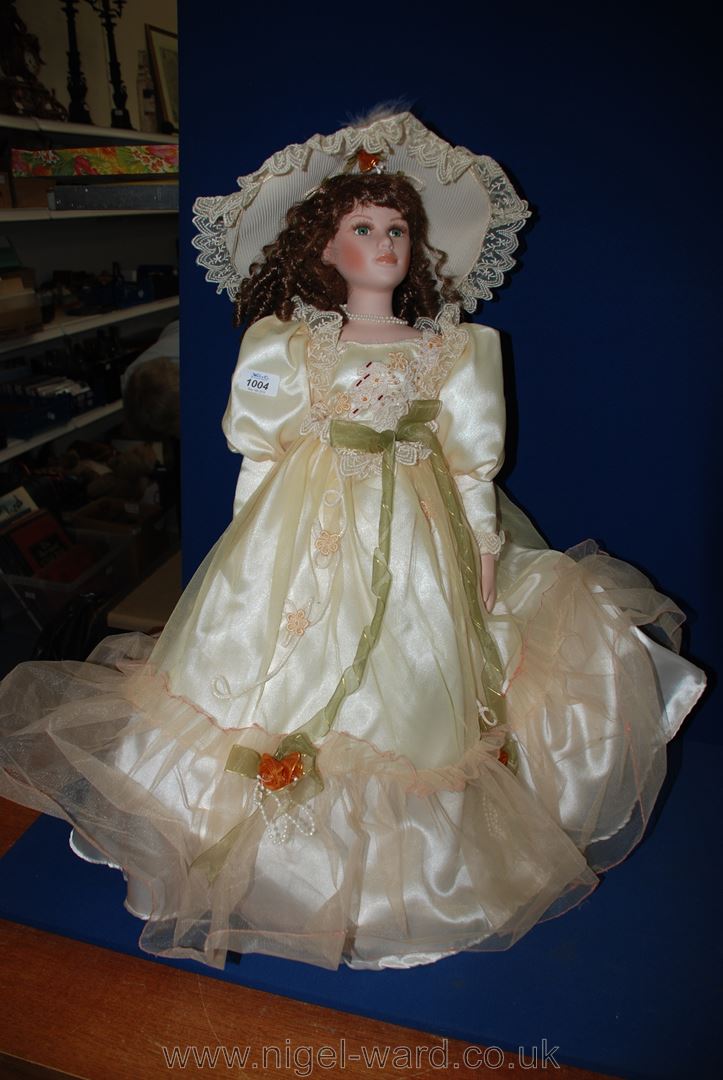 the knightsbridge collection heirloom porcelain doll