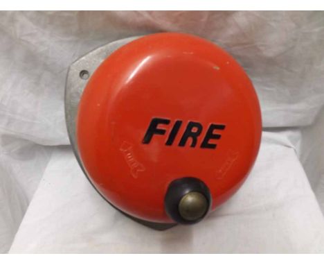 Vintage Fire Bell 9.5" wide 