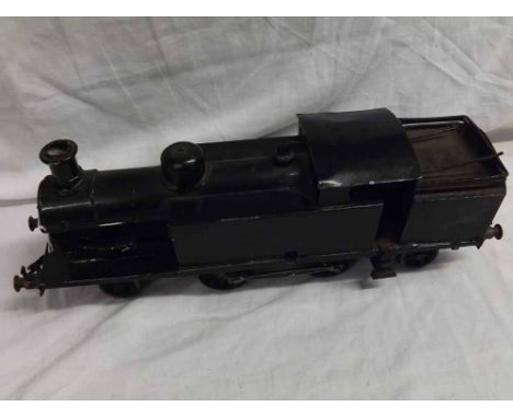 An early 20th Century Gauge 1 Black Tank Engine  