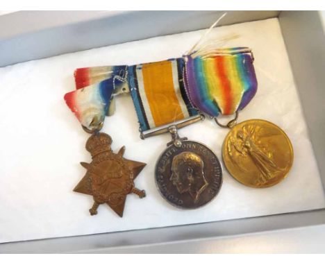 Group of three Great War medals to 71 ES W R Woodruff Engn RNR, 1915-18 Star, British War Medal, Victory Medal (3)  