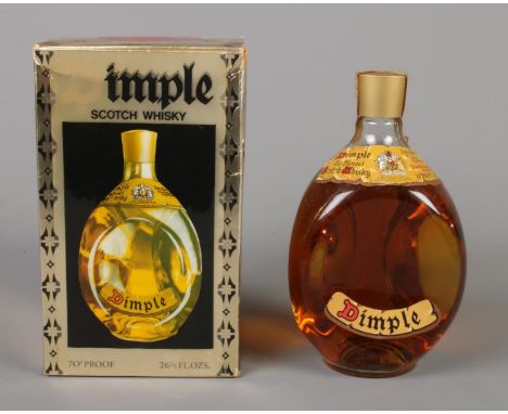 A sealed bottle of Haig and Co. Dimple Old Blended Scotch Whisky in original box. 26 2/3fl oz.  