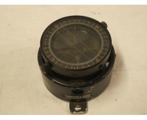 A Second War United States aircraft compass by Pioneer Instruments Limited