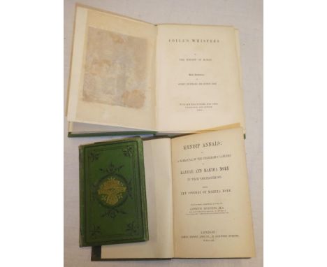 Morar - Coila's Whispers, 1 vol. First Edition 1869, signed by the author  (Sir WA Fraser) illus. G. Cruikshank/G. Dore and i