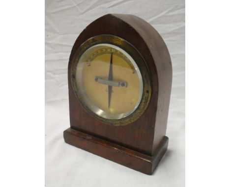 An unusual brass mounted mahogany G.P.O. galvanometer