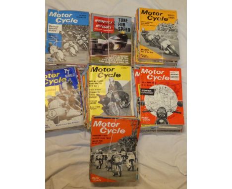 A selection of over 160 motorcycle related magazines including numerous 1960's "Motorcycle" magazines and 1960's Motorcycle S