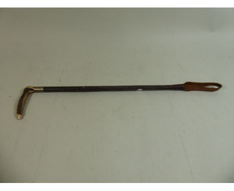 A Ladies or Child's Hunting Crop, 52cm long