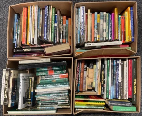Large collection of Railway interest books. Mostly large hardbacks to include: JOWETT, A - Jowetts Railway Atlas, MULLAY, A.J