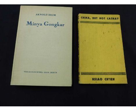 ARNOLD HEIN: MINYA GONGKAR FORSCHUNGSREISE INS HOCHGEBIRGE VON CHINESISCH TIBET, Bern - Berlin, Verlag Hans Huber, 1933 first