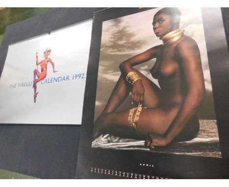 4 Pirelli calendars, 1987, 1990, 1992/93, the latter three in original packaging, all vgc (4)