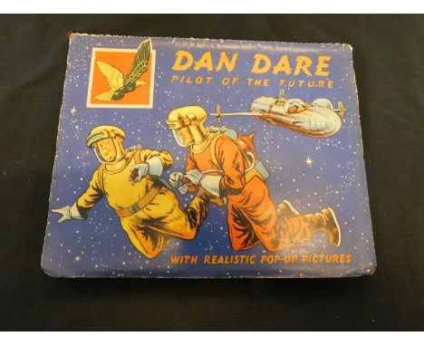 DAN DARE PILOT OF THE FUTURE, London, Juvenile Productions [1954], first edition, pop-up book, oblong 4to, original spiral bo