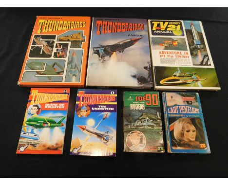 GERRY ANDERSON'S THUNDERBIRDS ANNUAL, Century 21, 1967-68, 2 vols, first work final page loose, 4to, original pictorial lamin