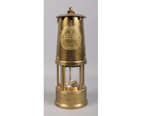 An Eccles Type 6 Safety Lamp, by The Protector Lamp and Lighting Co Ltd.  