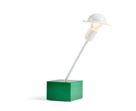 § Ettore Sottsass (Italian 1917-2007) for Stilnovo 'Don' Table Light, designed 1977 lacquered metal with orientable metal sha